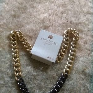 Freedom topshop heavy chain necklace